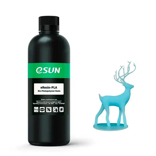 Resina BioPolimerica eSUN eResin-PLA para impresion 3D 0,5L