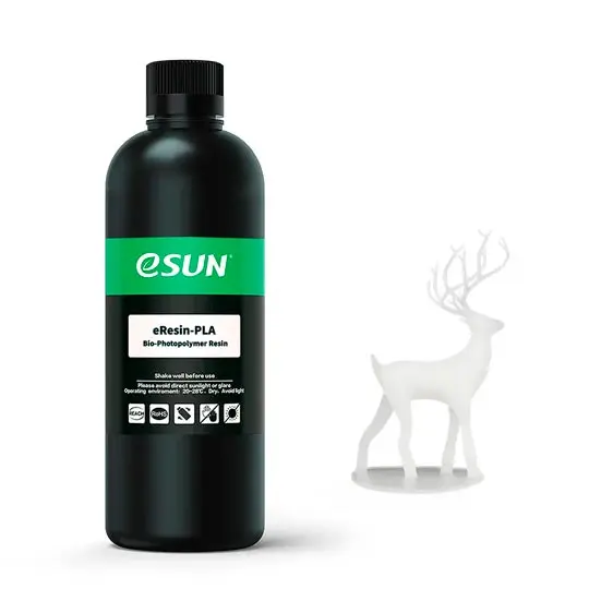 Resina BioPolimerica eSUN eResin-PLA para impresion 3D 0,5L