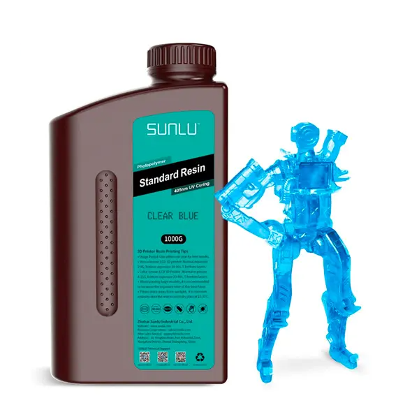 Resina Estandar SUNLU para impresion 3D 1L