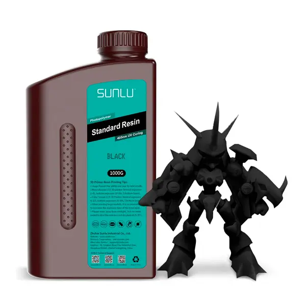 Resina Estandar SUNLU para impresion 3D 1L