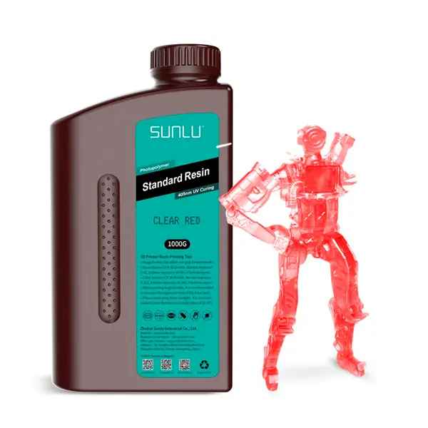 Resina Estandar SUNLU para impresion 3D 1L