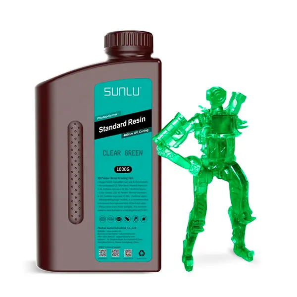 Resina Estandar SUNLU para impresion 3D 1L