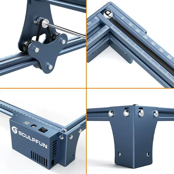 Sculpfun S9 (5.5w) corte y grabado laser