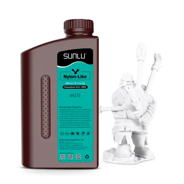 Resina tipo PA SUNLU Like PA para impresión 3D 1L