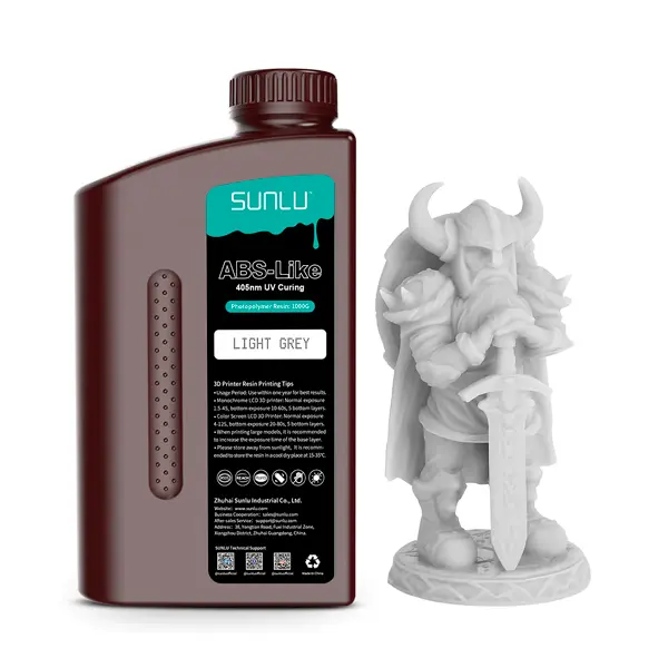 Resina Tipo ABS SUNLU Like ABS para impresion 3D 1L