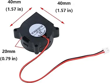 Ventilador de capa 4020  CREALITY CR10 Series