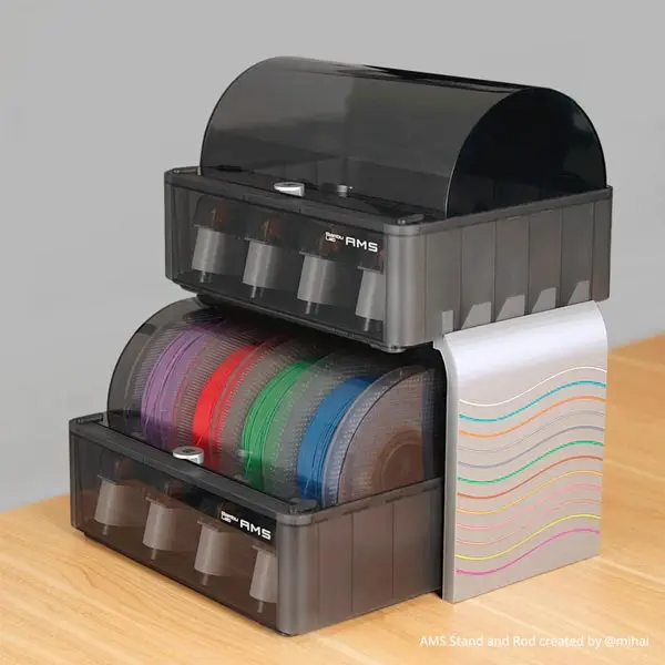 Sistema automático de materiales multicolor Bambu Lab AMS 