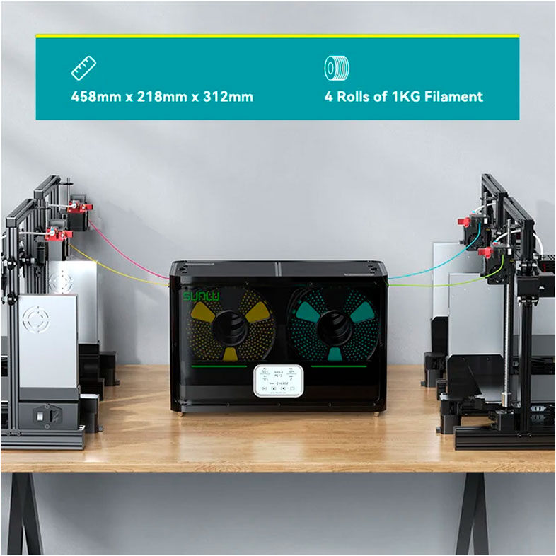 Secador Filamento Sunlu FilaDryer S4 