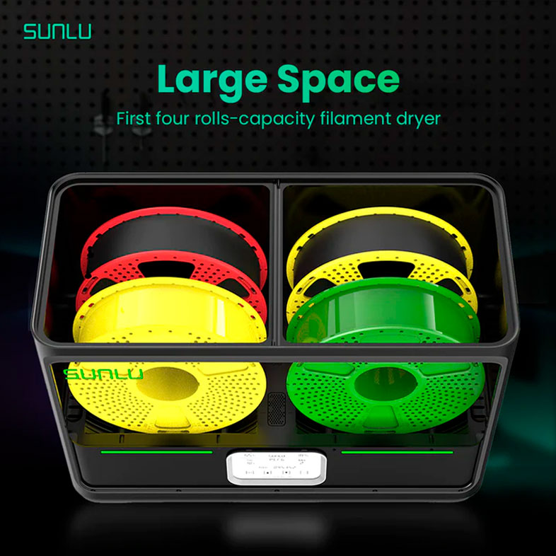 Secador Filamento Sunlu FilaDryer S4 