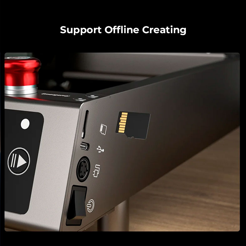 Creality Falcon 2 40W corte y grabado laser