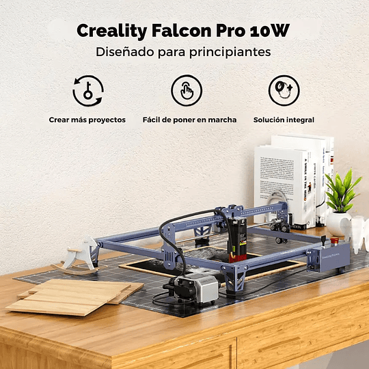 Creality Falcon Pro (10W) corte y grabado laser