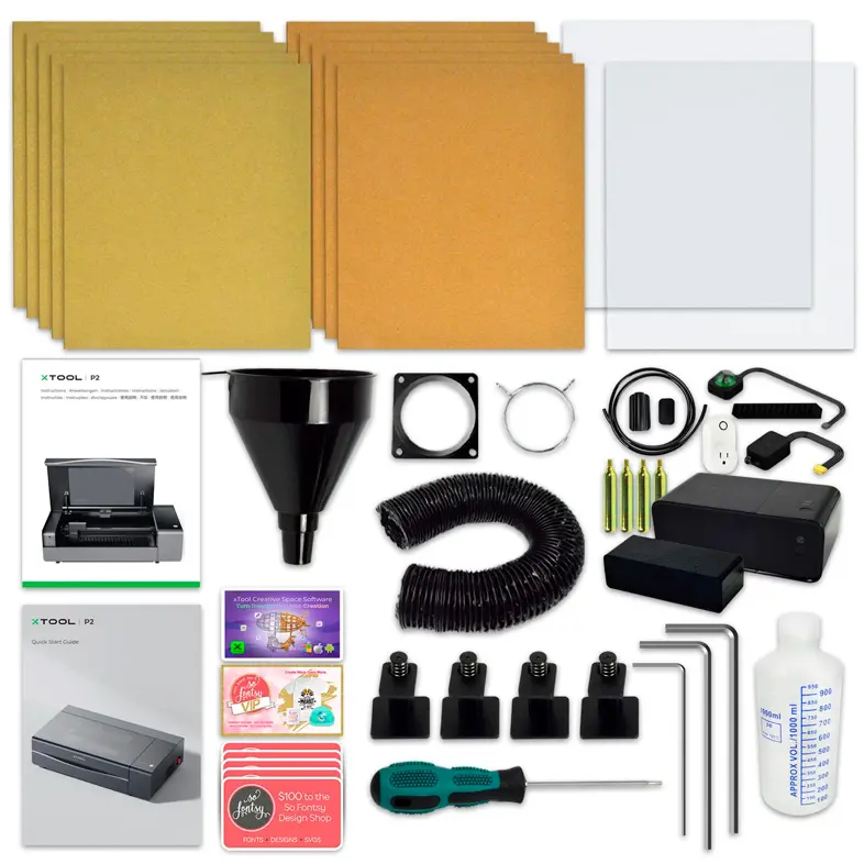 xTool P2 55W CO2 corte y grabado láser