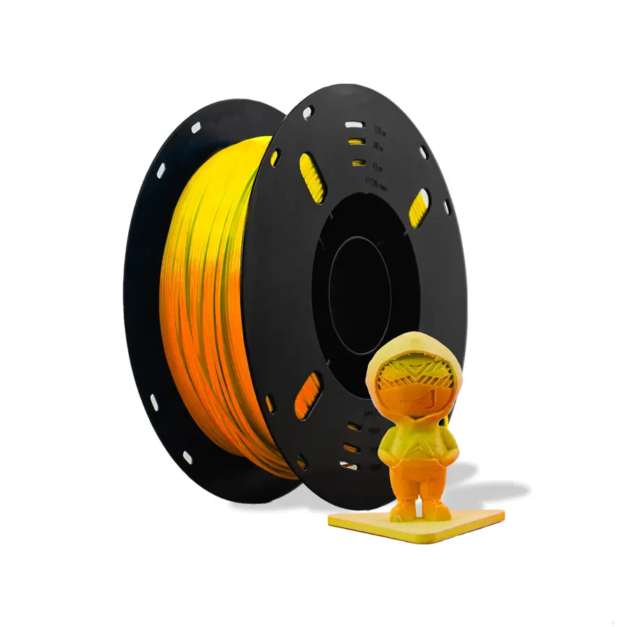 Filamento PLA  Cambio Color Temperatura 1KG 1.75MM ARROWTI3D