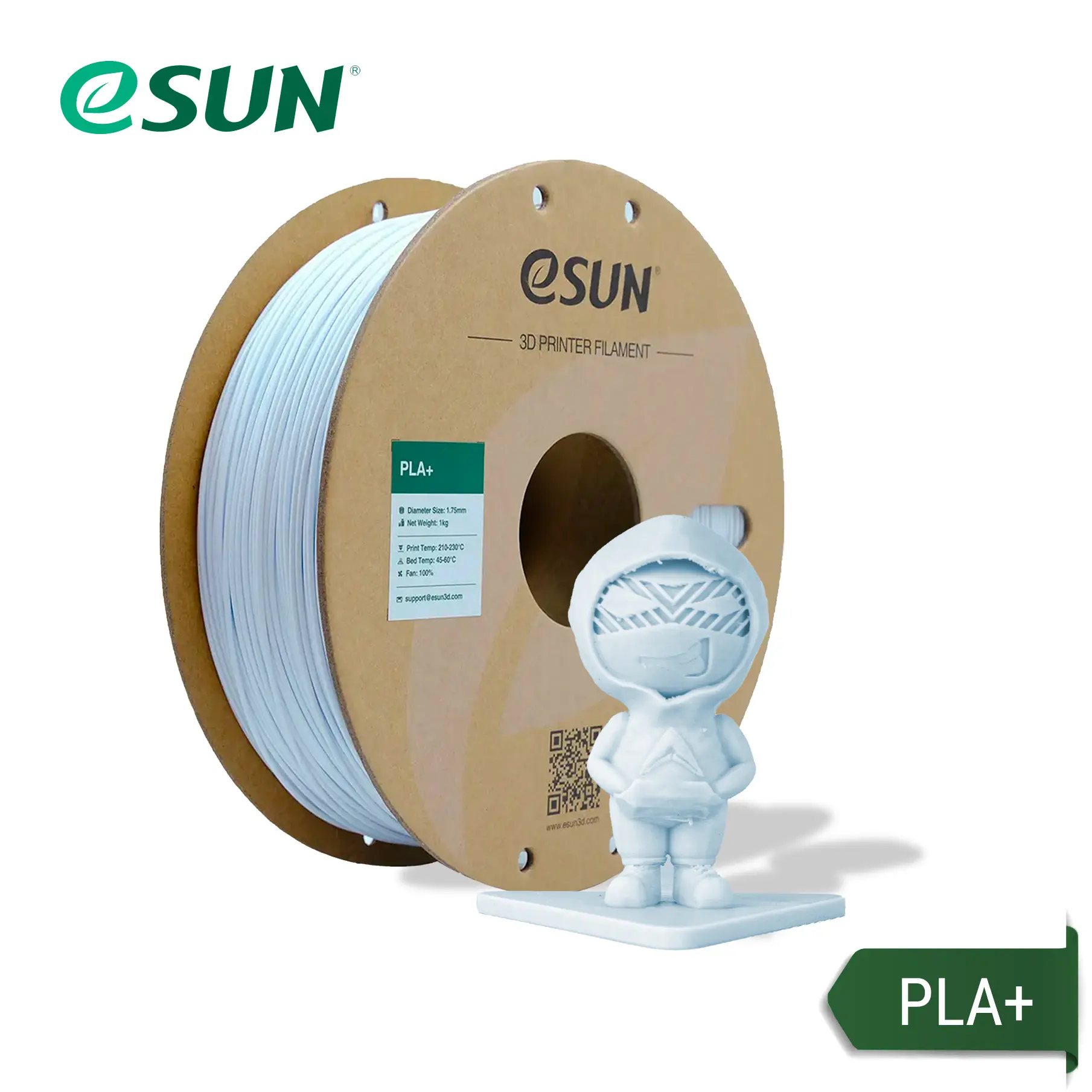 Filamento PLA + eSUN 1KG 1.75MM