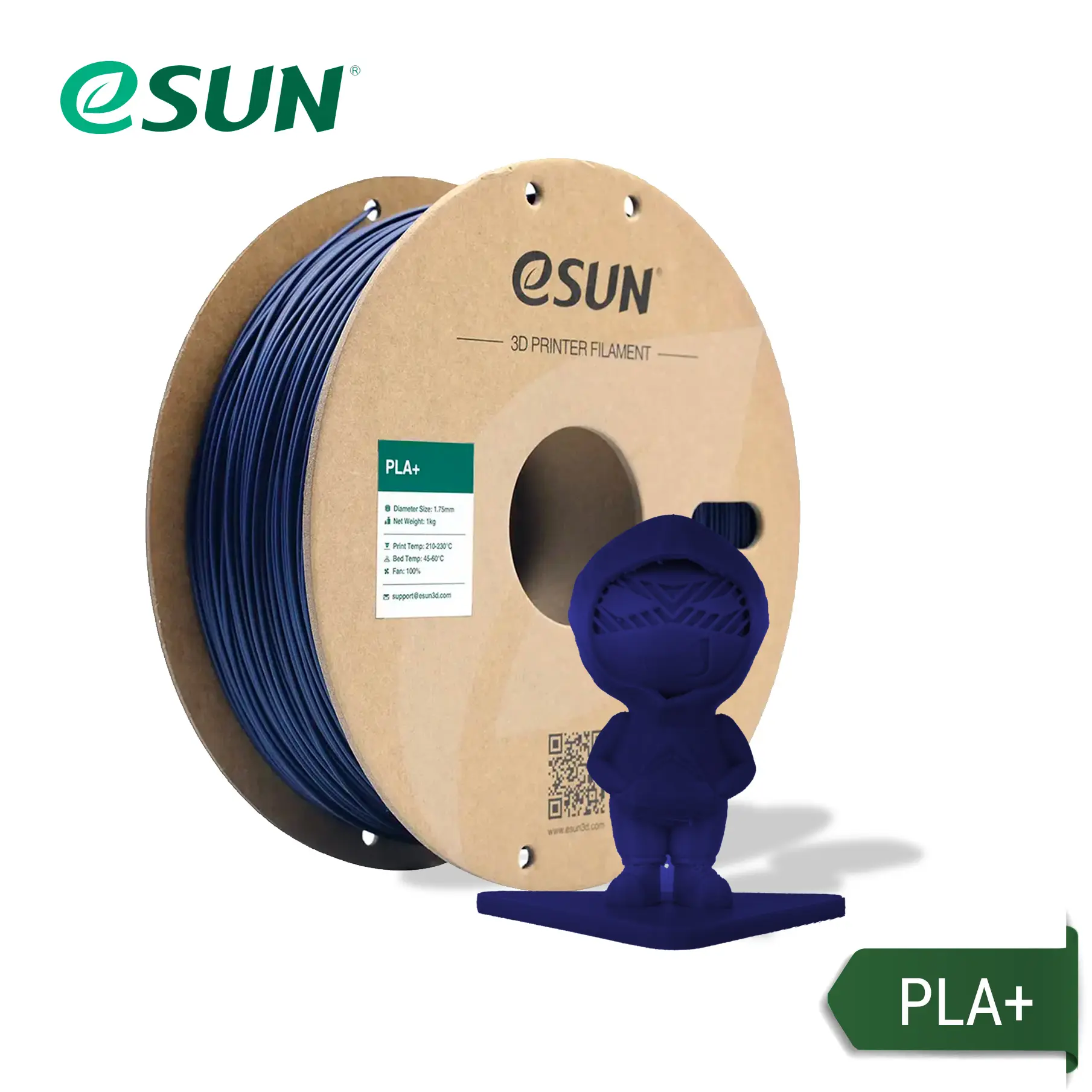 Filamento PLA + eSUN 1KG 1.75MM