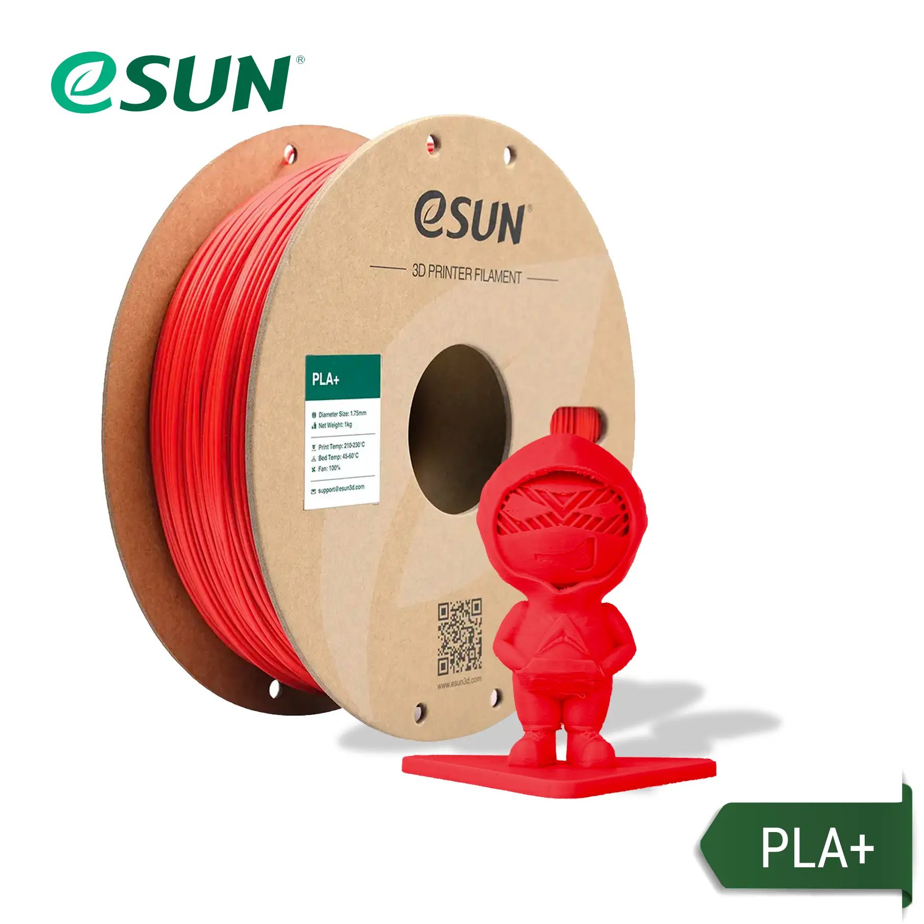 Filamento PLA + eSUN 1KG 1.75MM