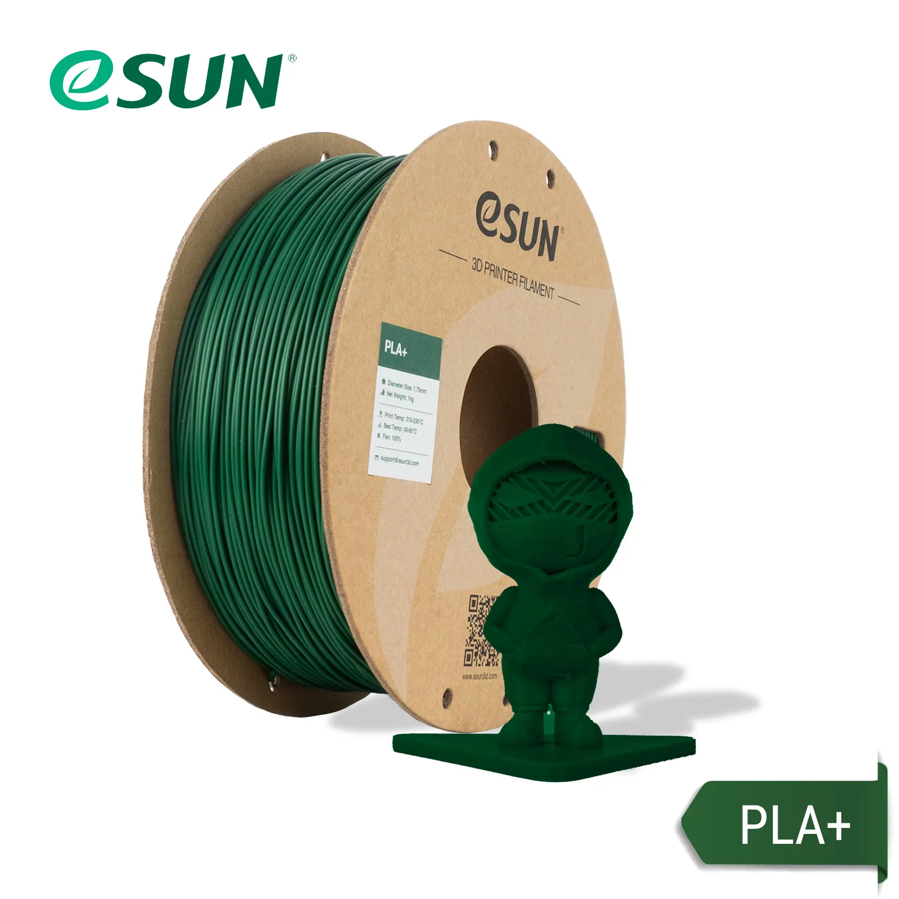 Filamento PLA + eSUN 1KG 1.75MM