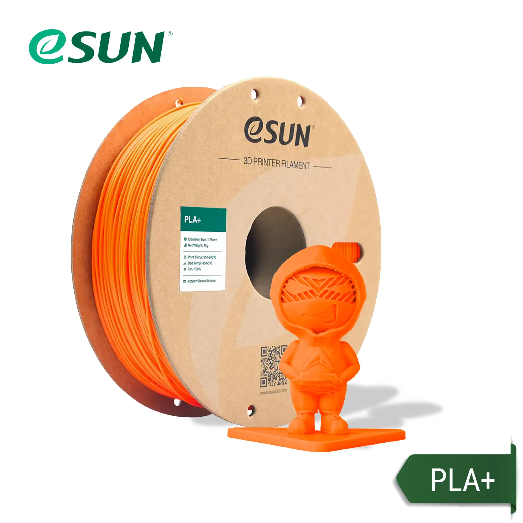 Filamento PLA + eSUN 1KG 1.75MM