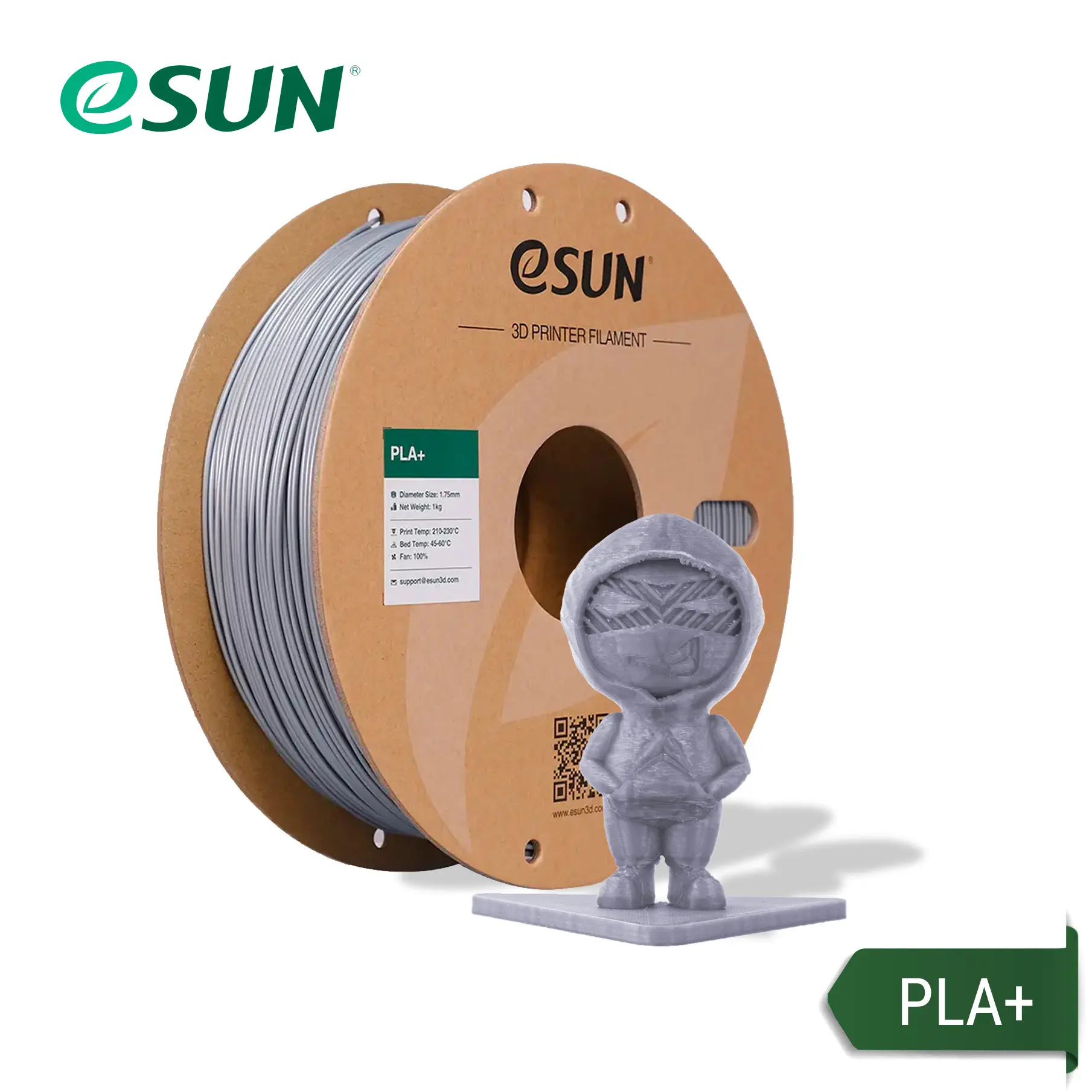 Filamento PLA + eSUN 1KG 1.75MM