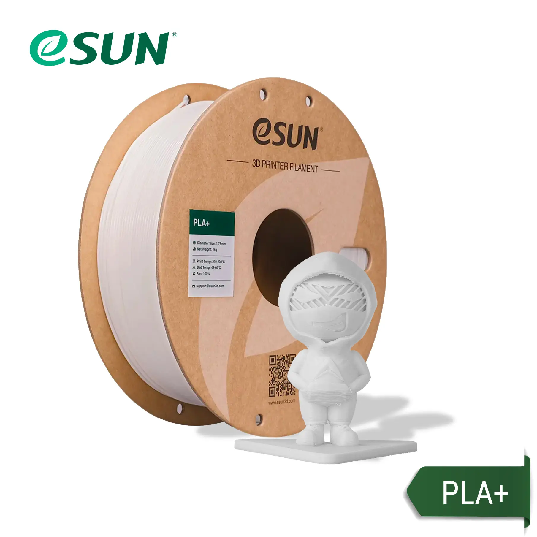 Filamento PLA + eSUN 1KG 1.75MM