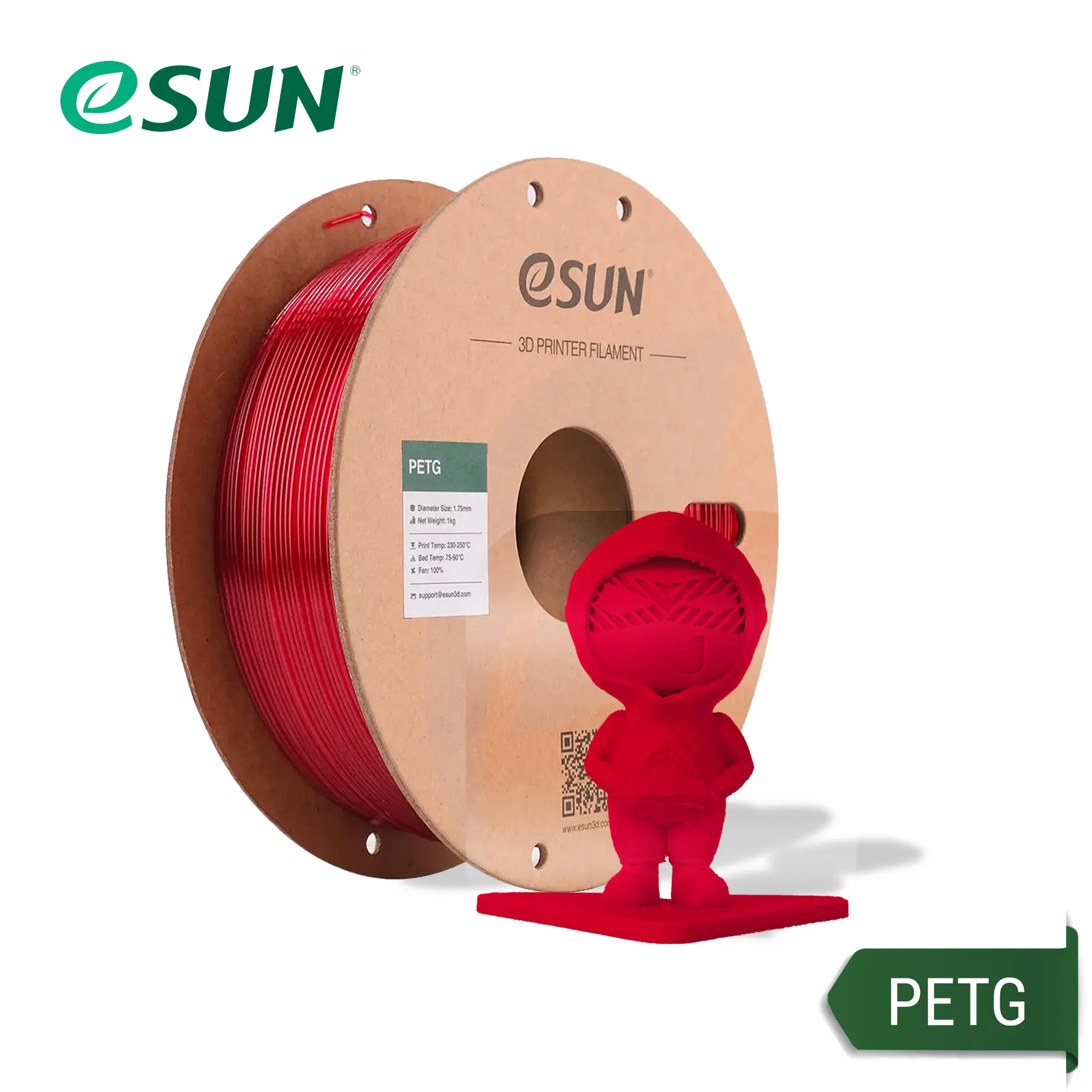 Filamento PETG + 1Kg eSUN