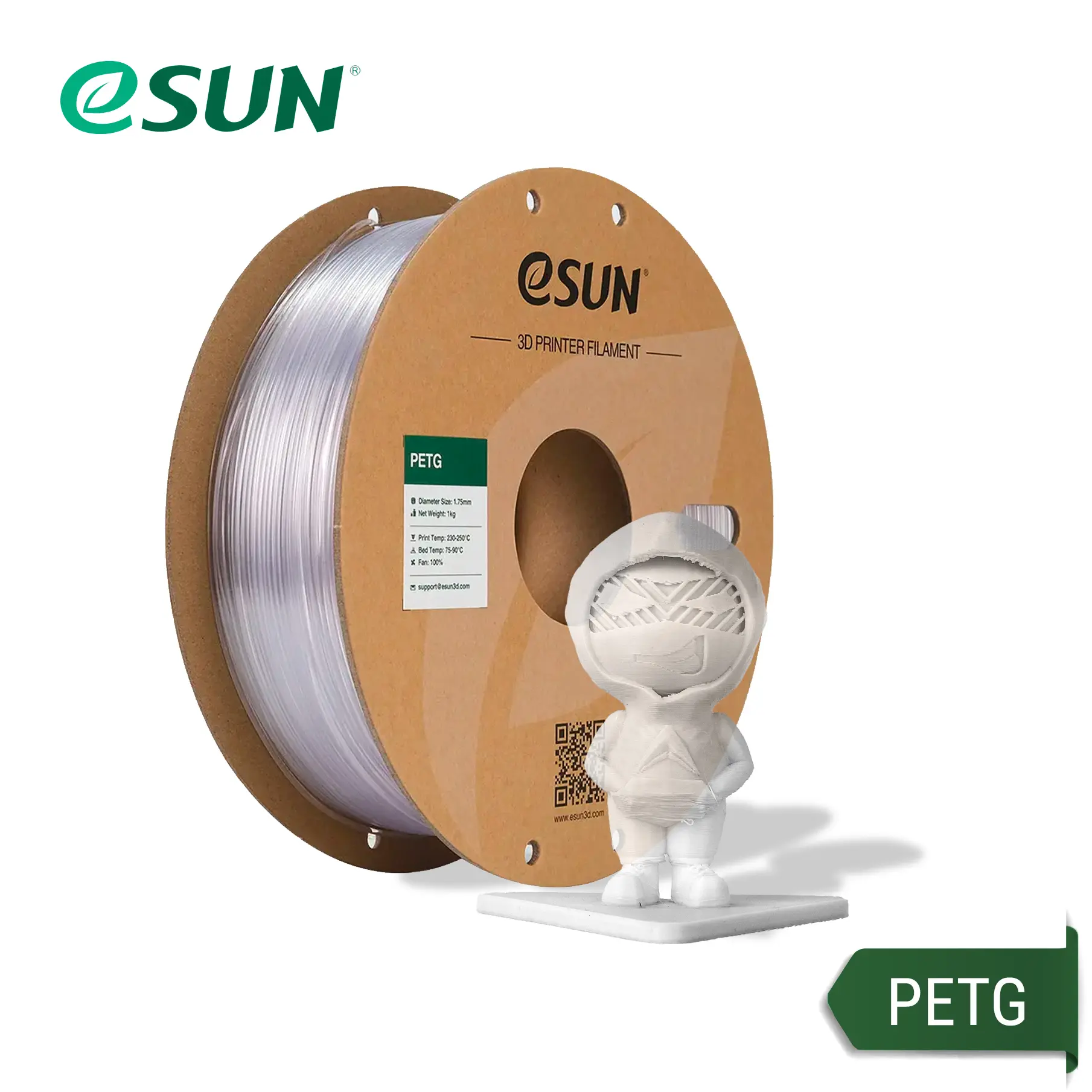 Filamento PETG + 1Kg eSUN