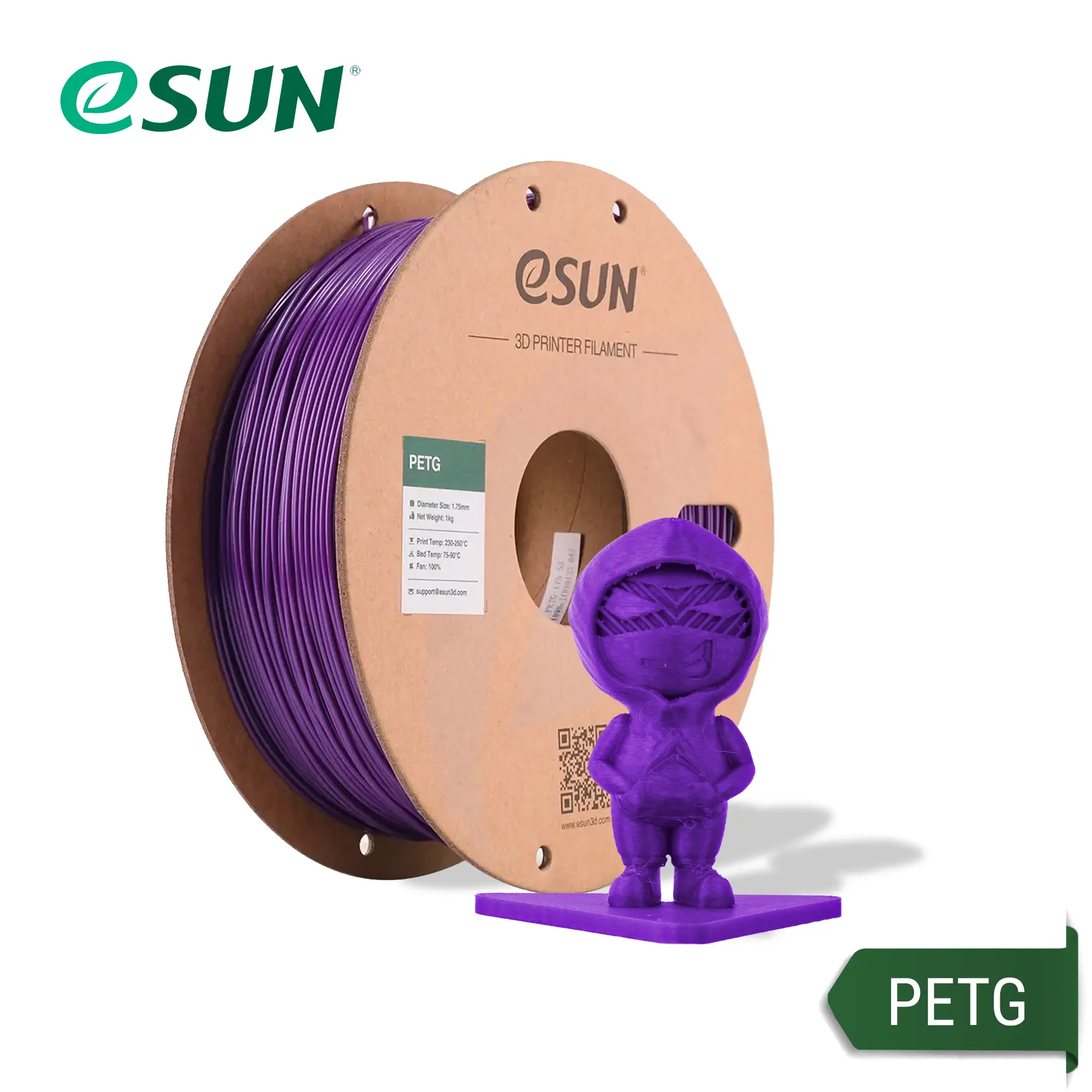 Filamento PETG + 1Kg eSUN