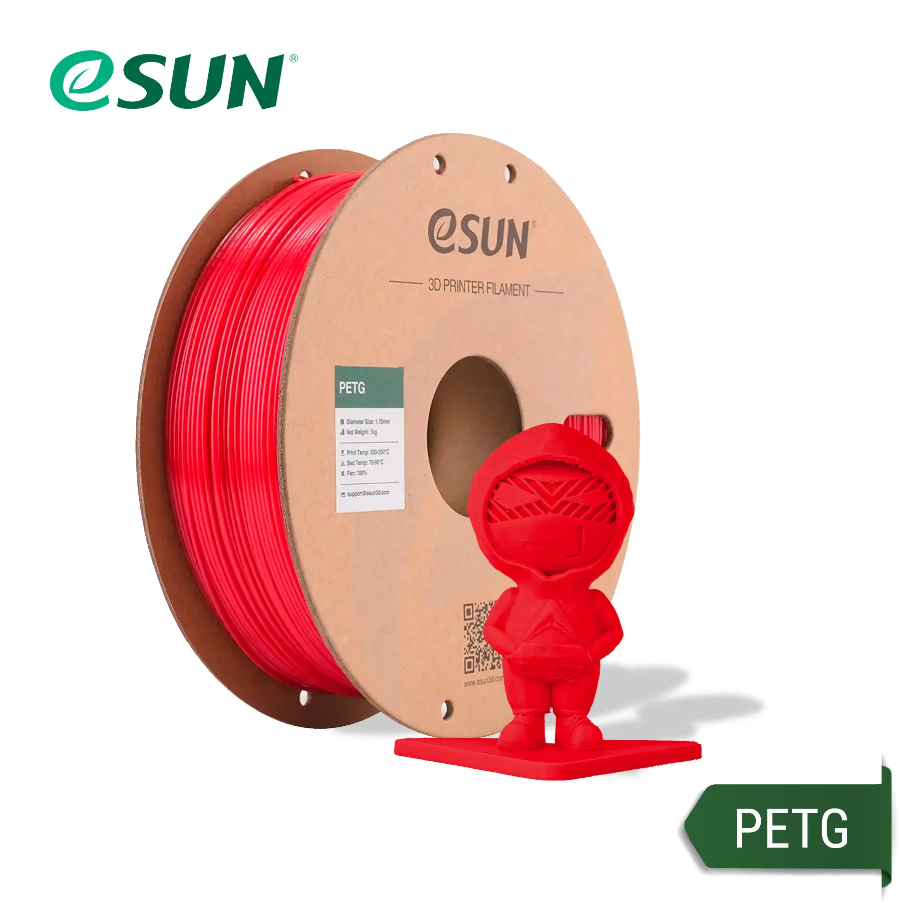 Filamento PETG + 1Kg eSUN