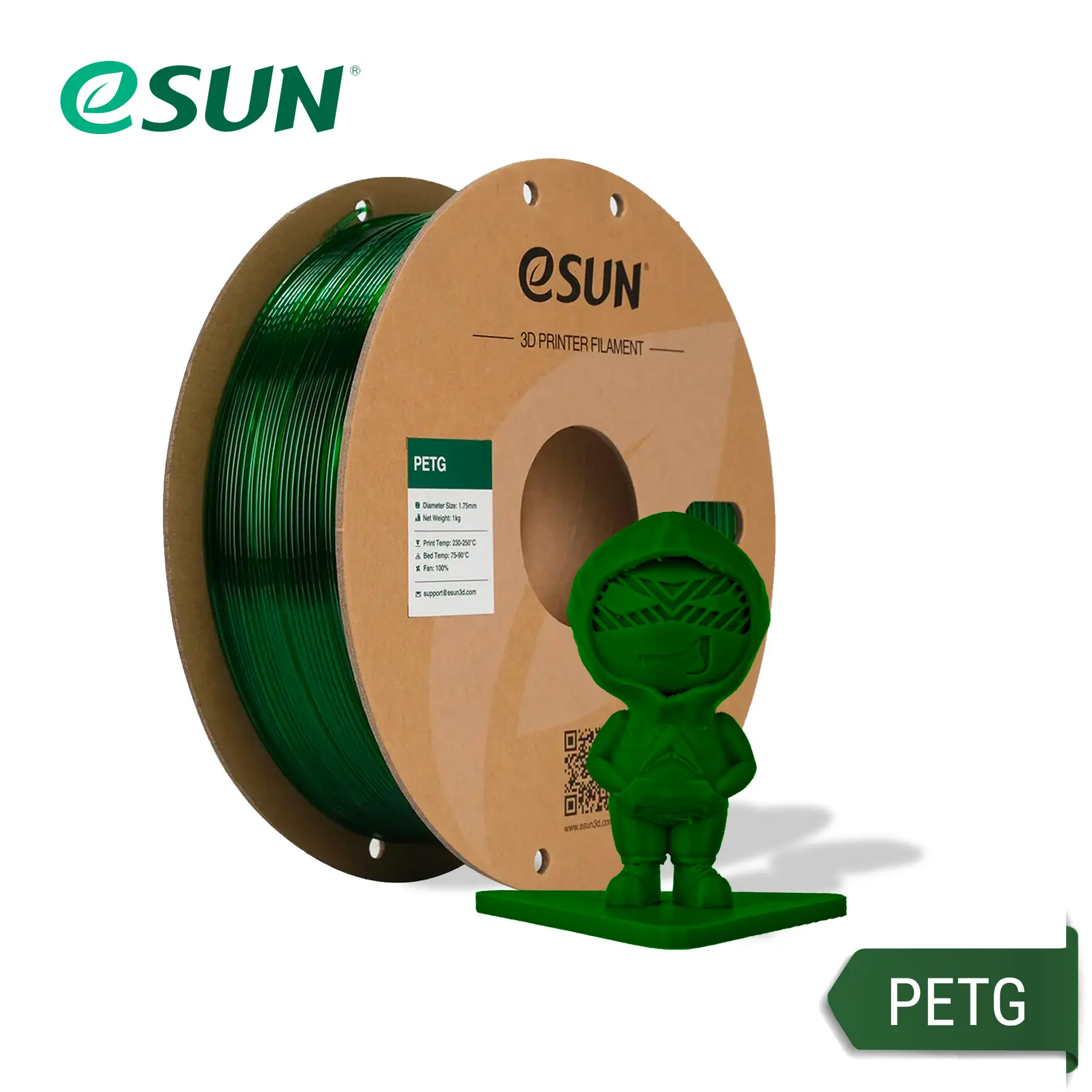 Filamento PETG + 1Kg eSUN