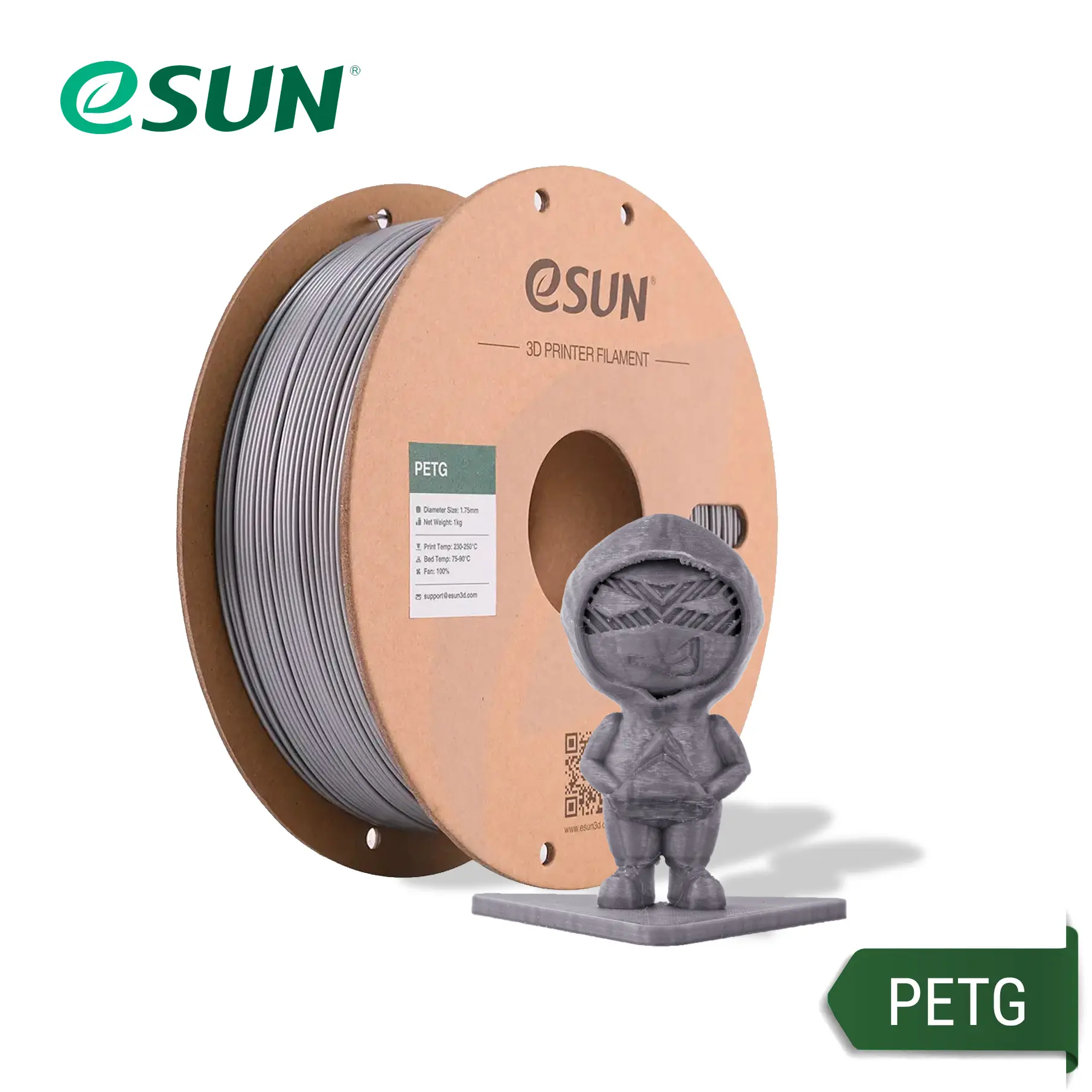 Filamento PETG + 1Kg eSUN