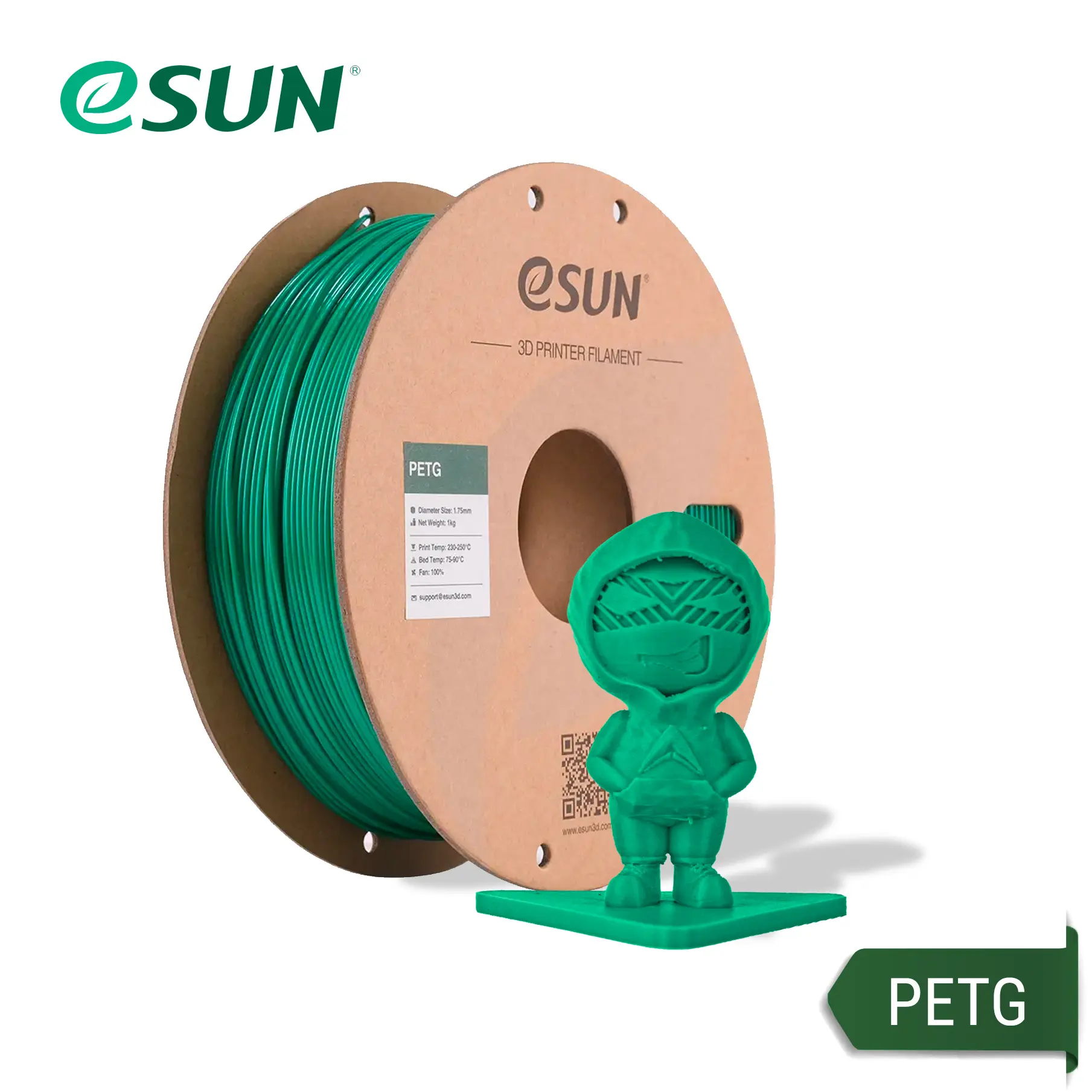 Filamento PETG + 1Kg eSUN