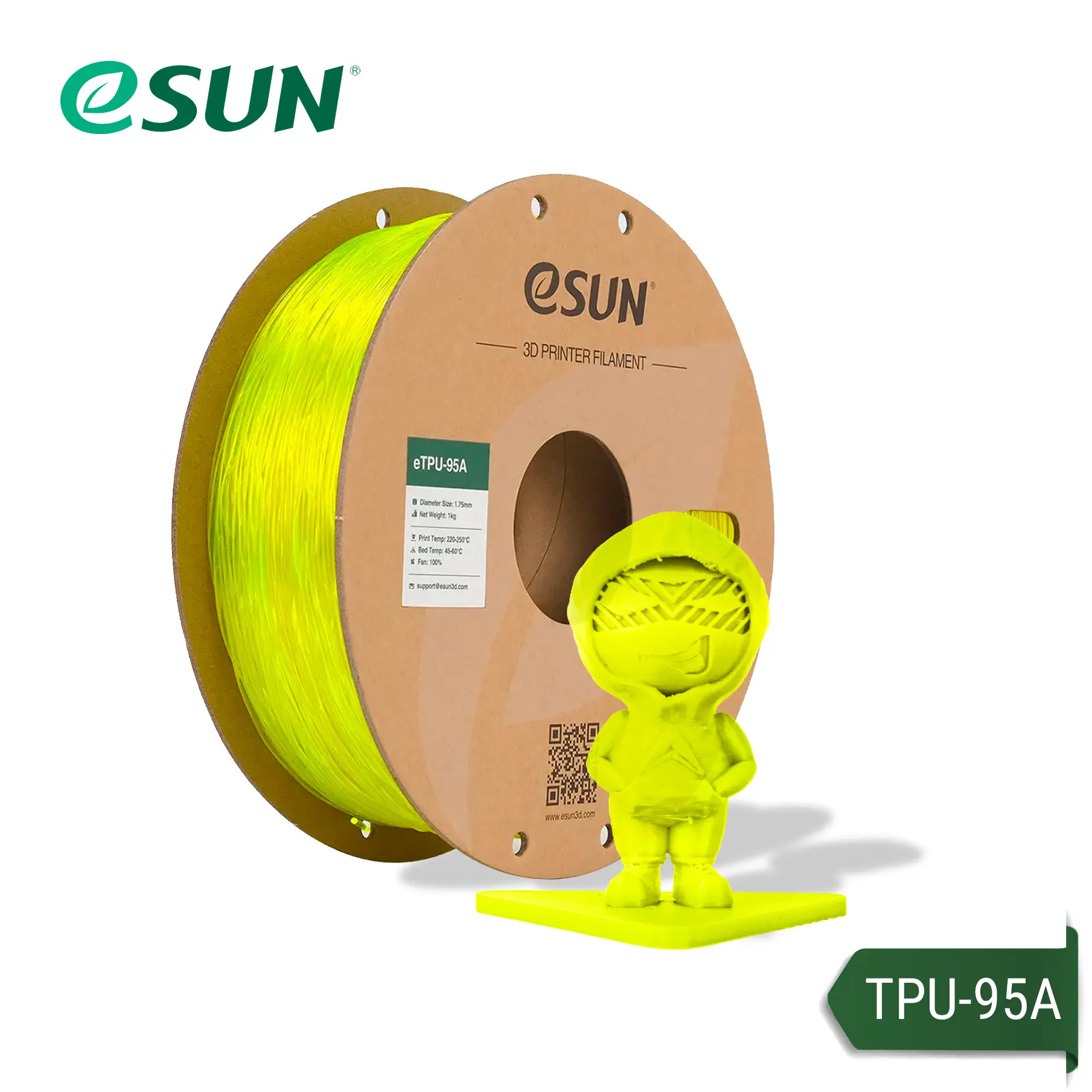 Filamento TPU-95A ESUN 1KG 1.75MM
