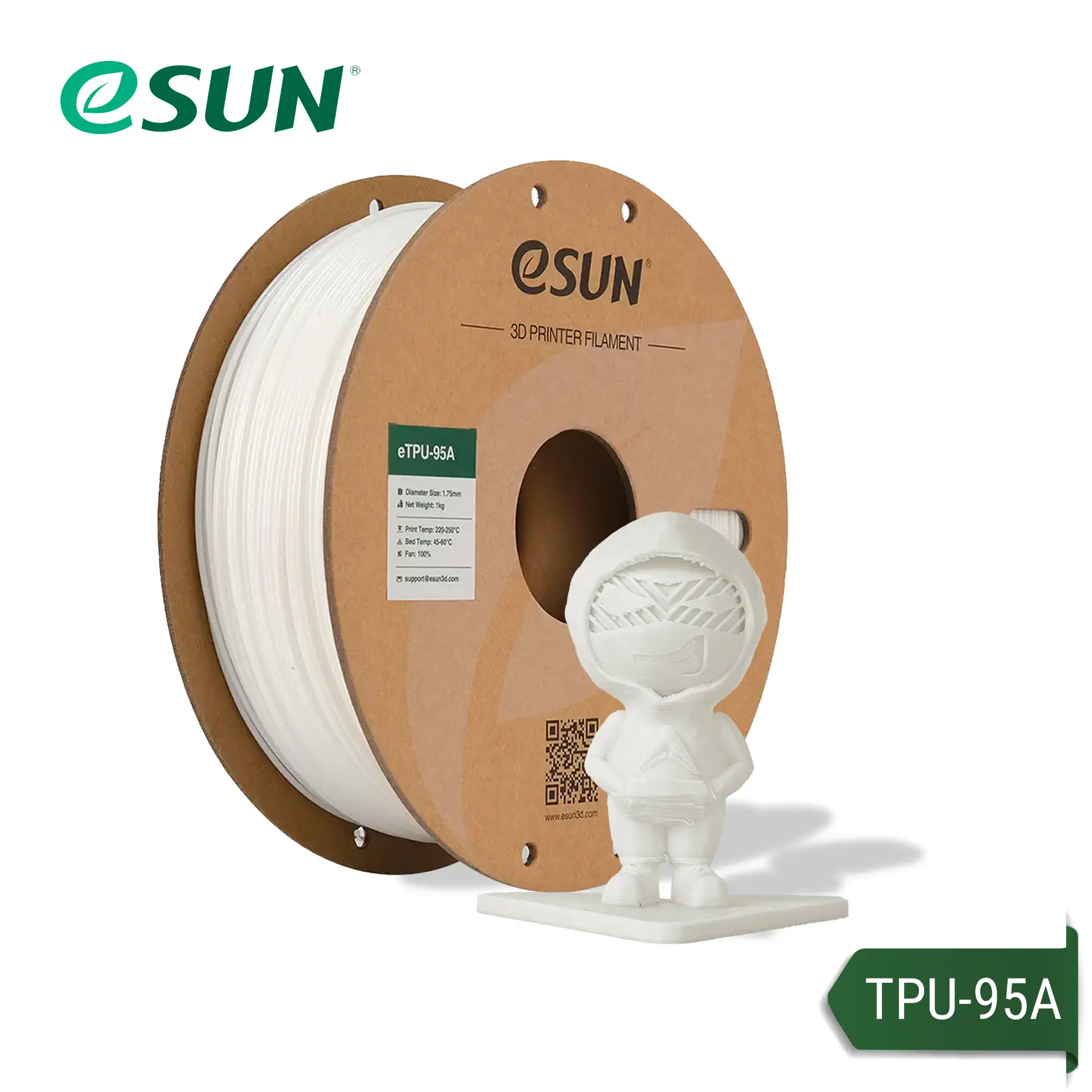 Filamento TPU-95A ESUN 1KG 1.75MM