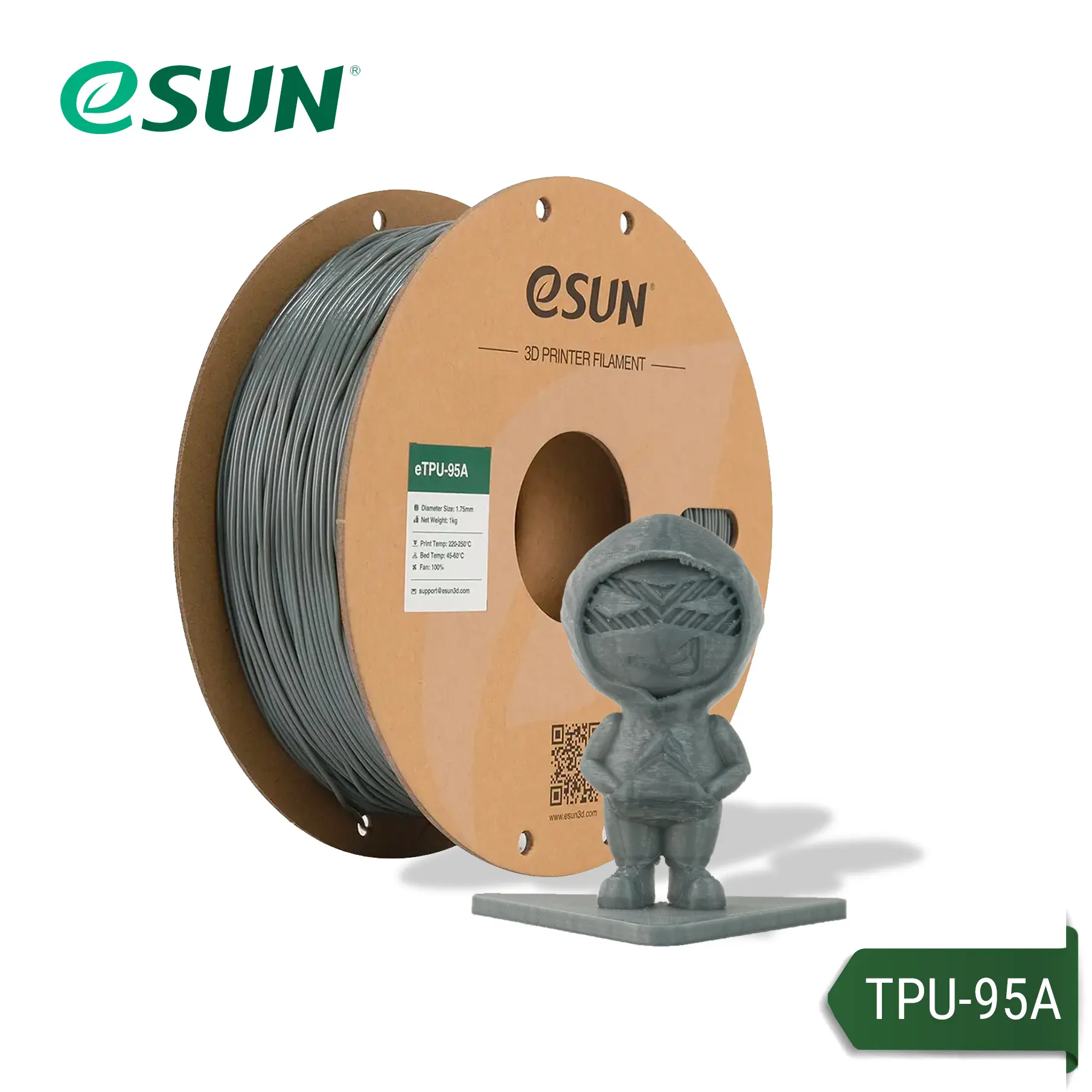 Filamento TPU-95A ESUN 1KG 1.75MM