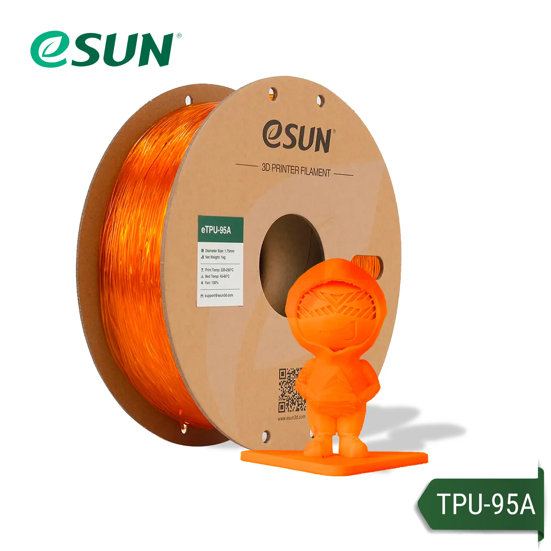 Filamento TPU-95A ESUN 1KG 1.75MM