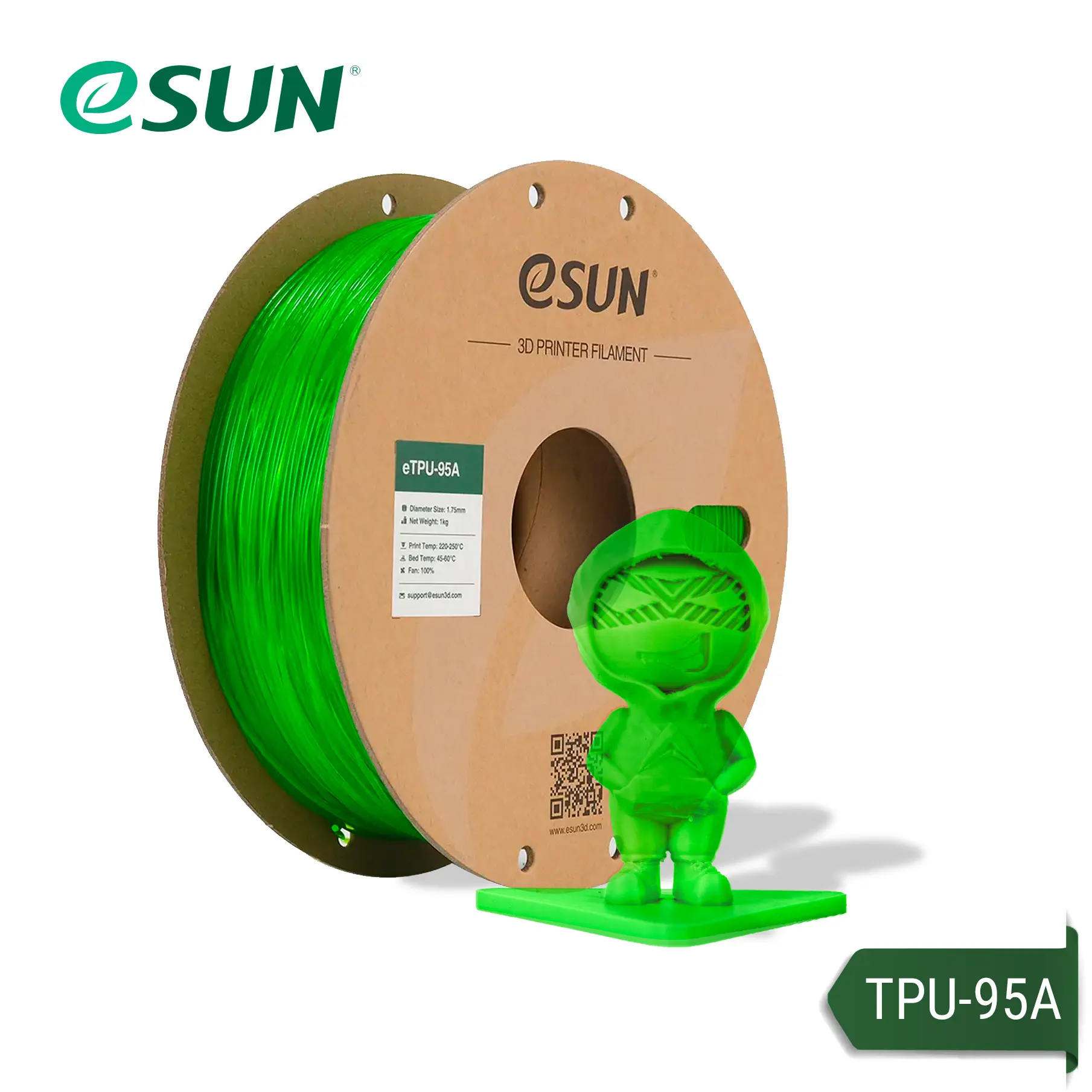 Filamento TPU-95A ESUN 1KG 1.75MM