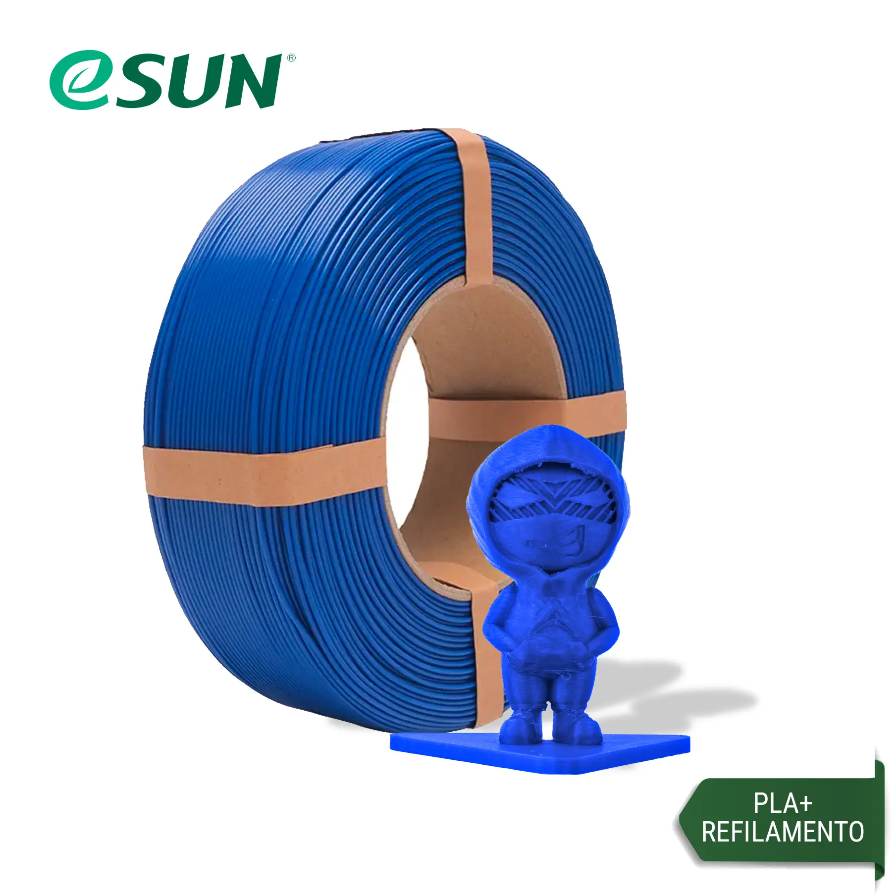 Filamento PLA+ Refilamento + 1Kg eSUN