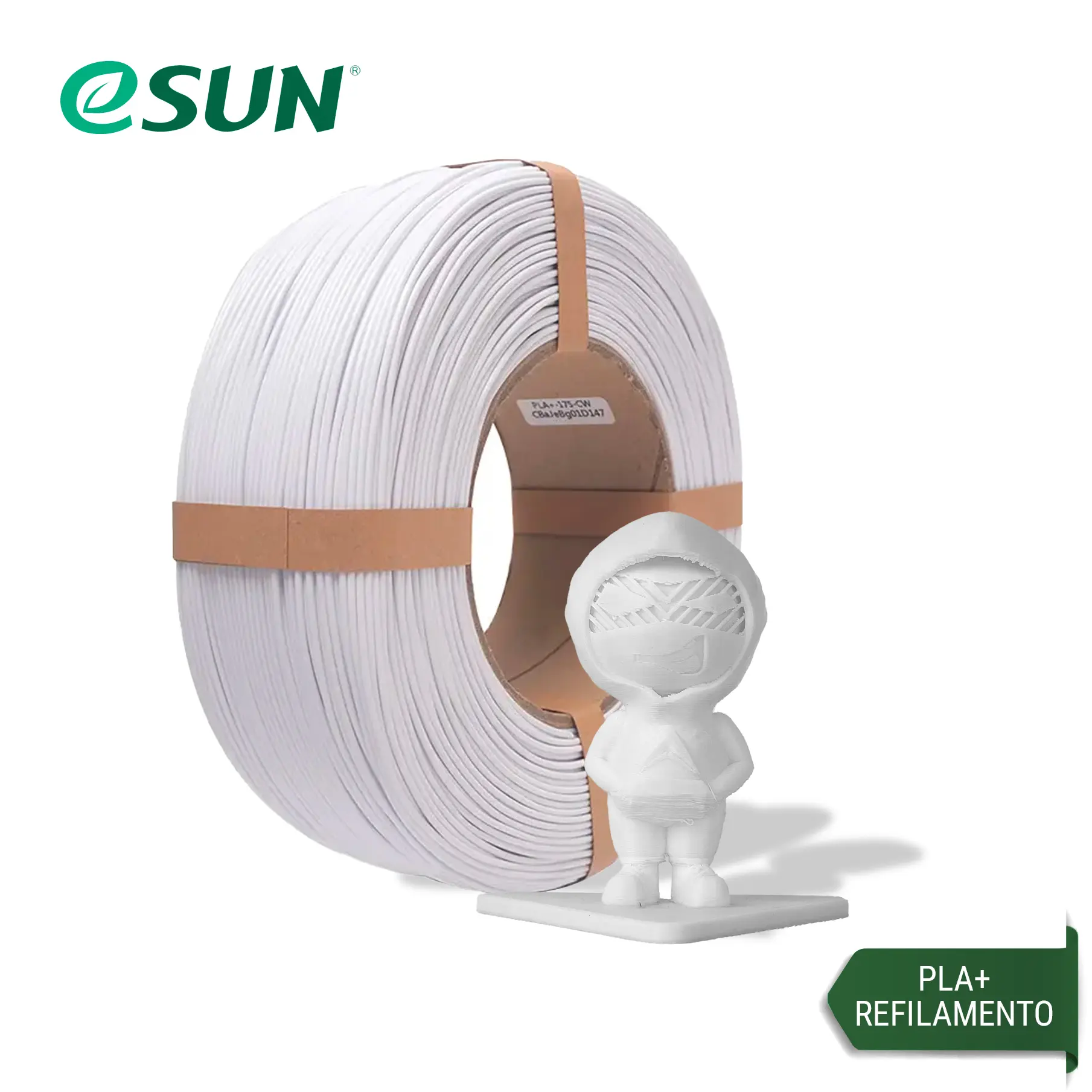 Filamento PLA+ Refilamento + 1Kg eSUN
