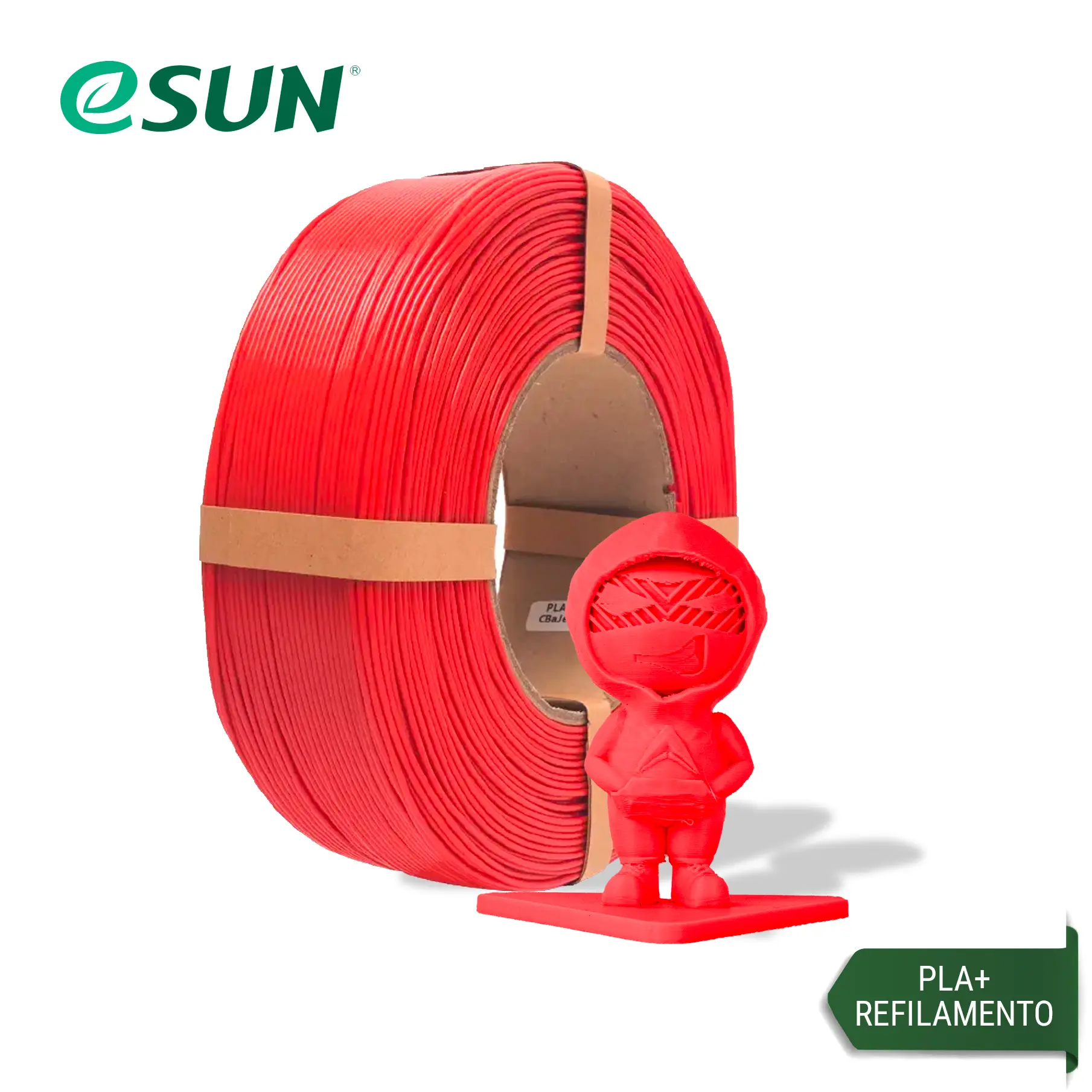 Filamento PLA+ Refilamento + 1Kg eSUN