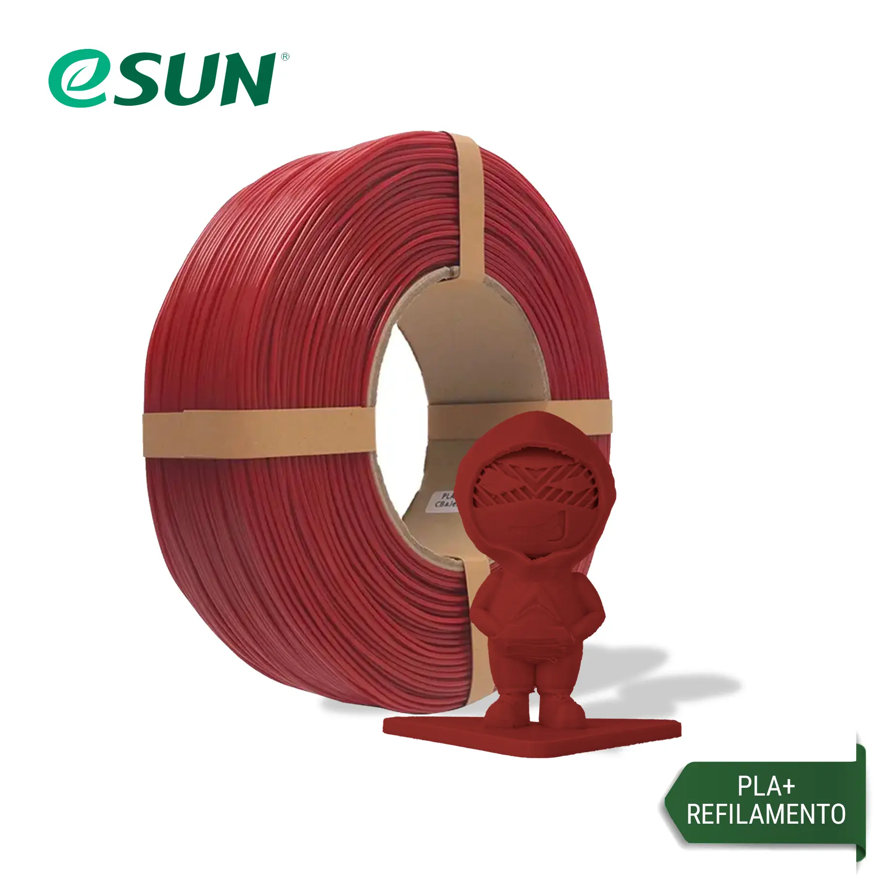 Filamento PLA+ Refilamento + 1Kg eSUN