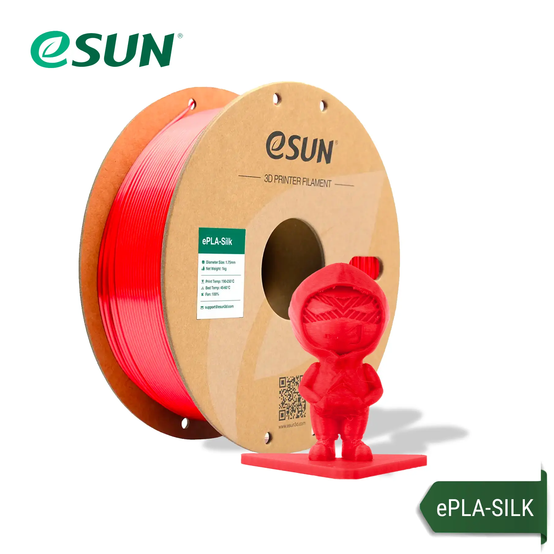 Filamento ePLA - SILK eSUN 1KG 1.75MM