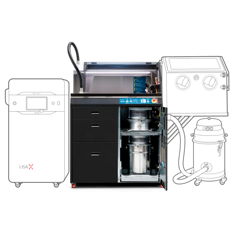 Sinterit Multi PHS Estación de manipulación de polvo multifunción 