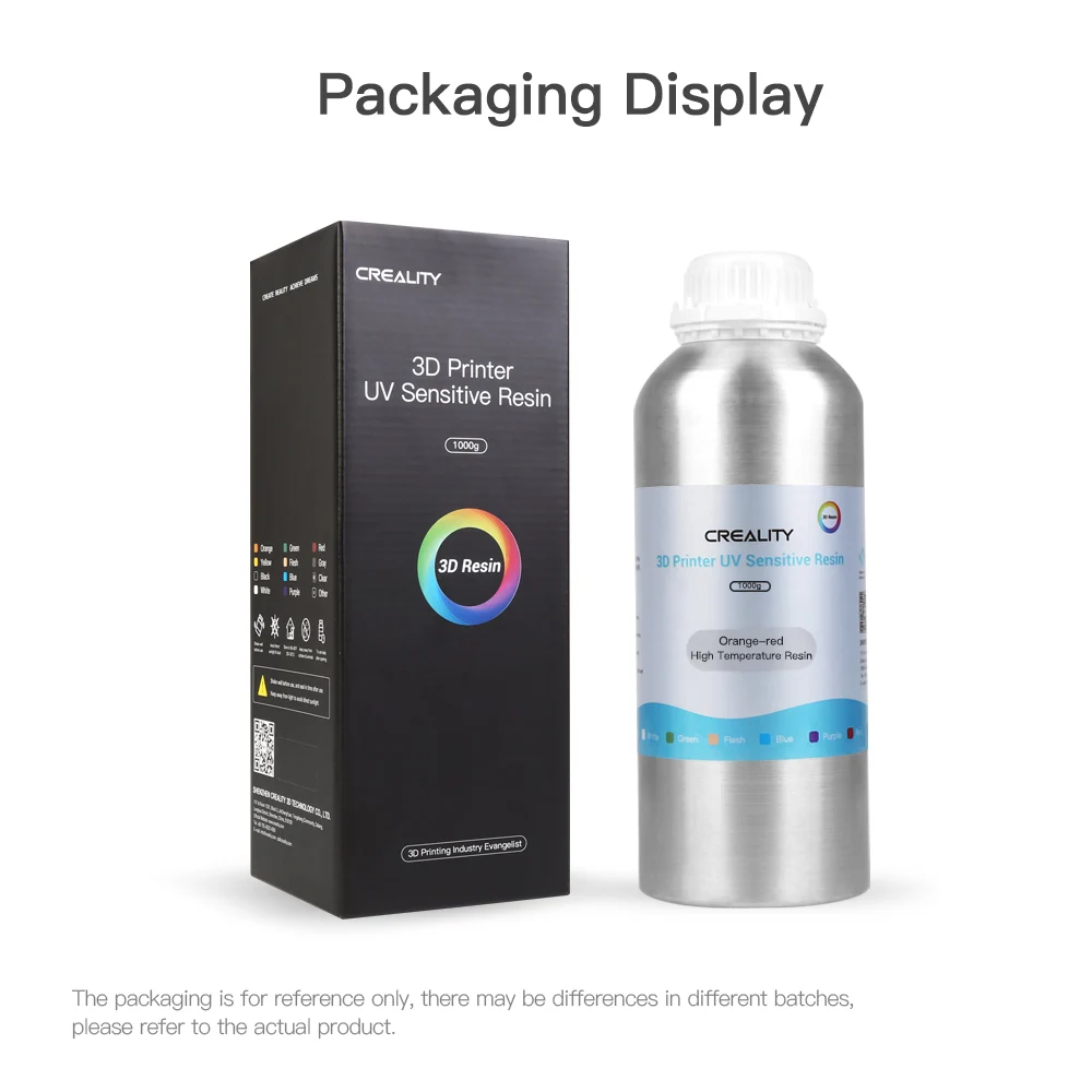 Resina de Alta temperatura Creality para impresion 3D 0,5L
