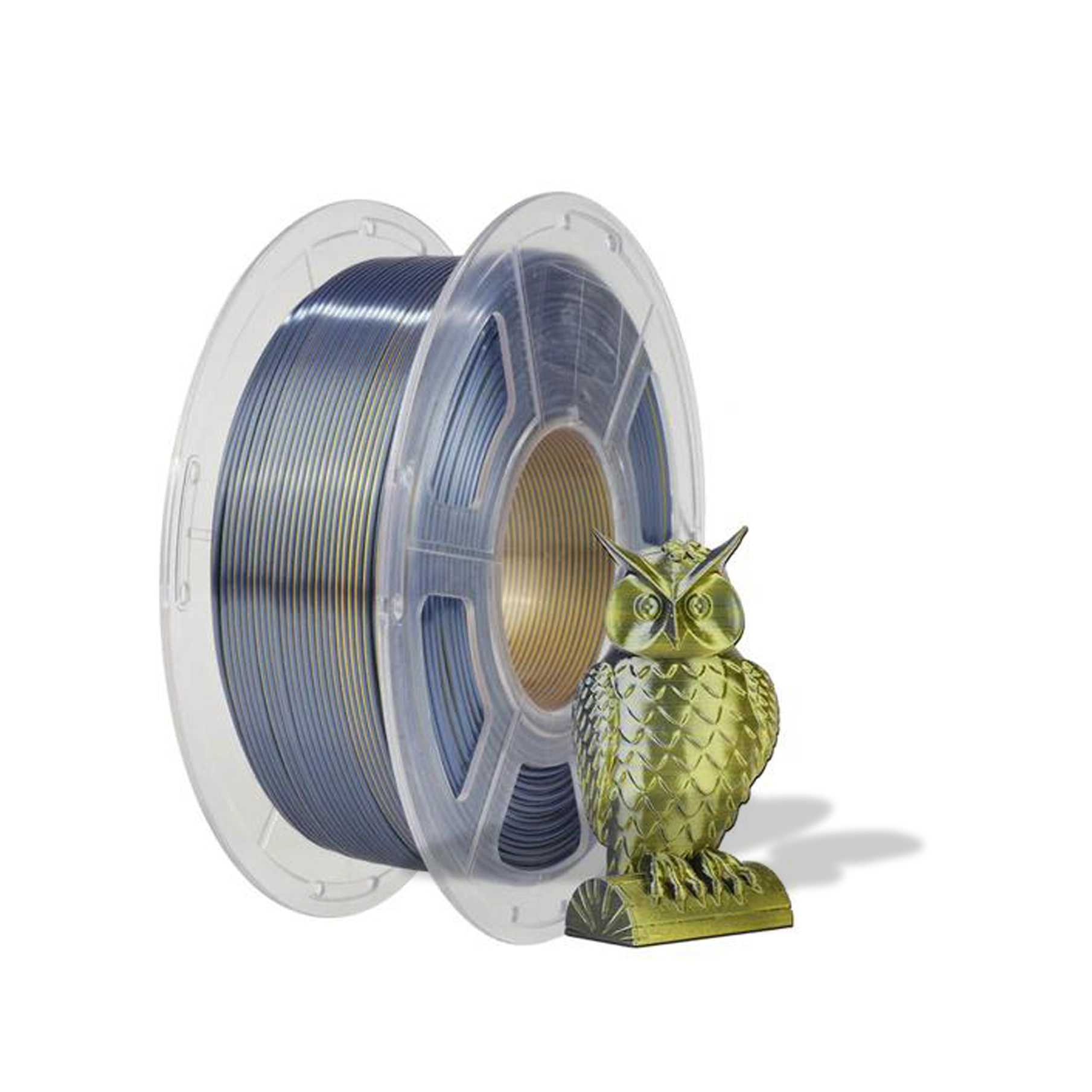 Filamento PLA+ Silk Dual-Color, Tri-Color Sunlu 1Kg 1,75 MM