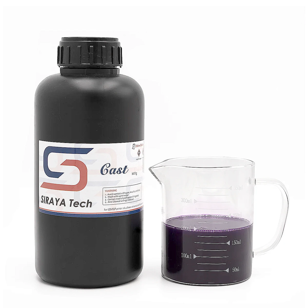 Resina Casteable Siraya Purple para impresión 3D 1L