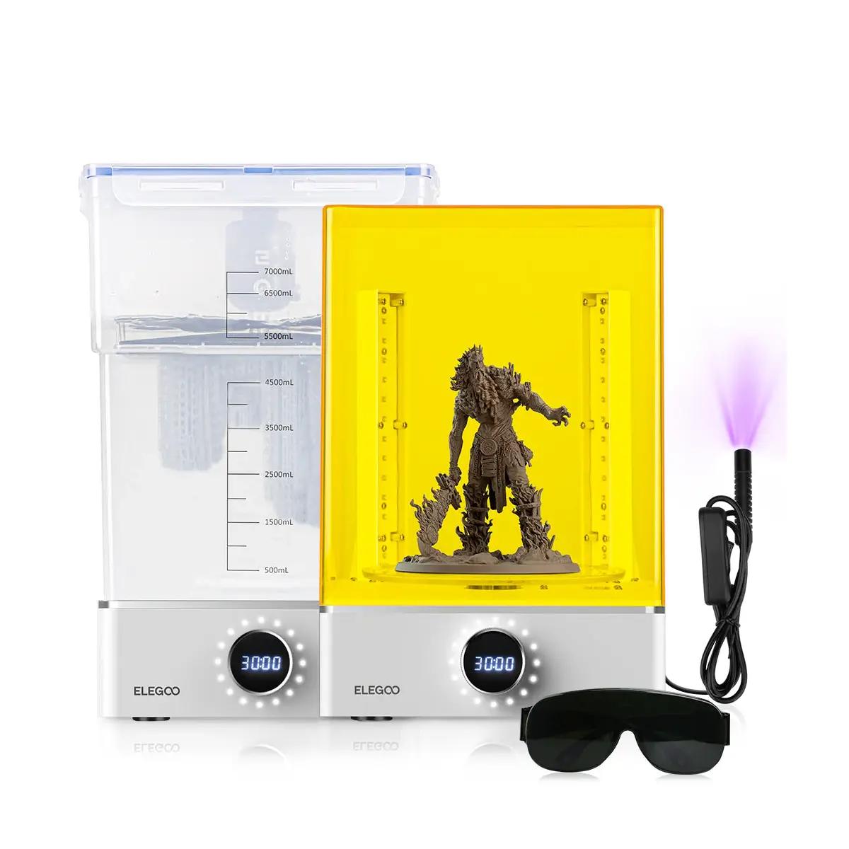 Maquina de lavado y curado Elegoo Mercury XS Bundle