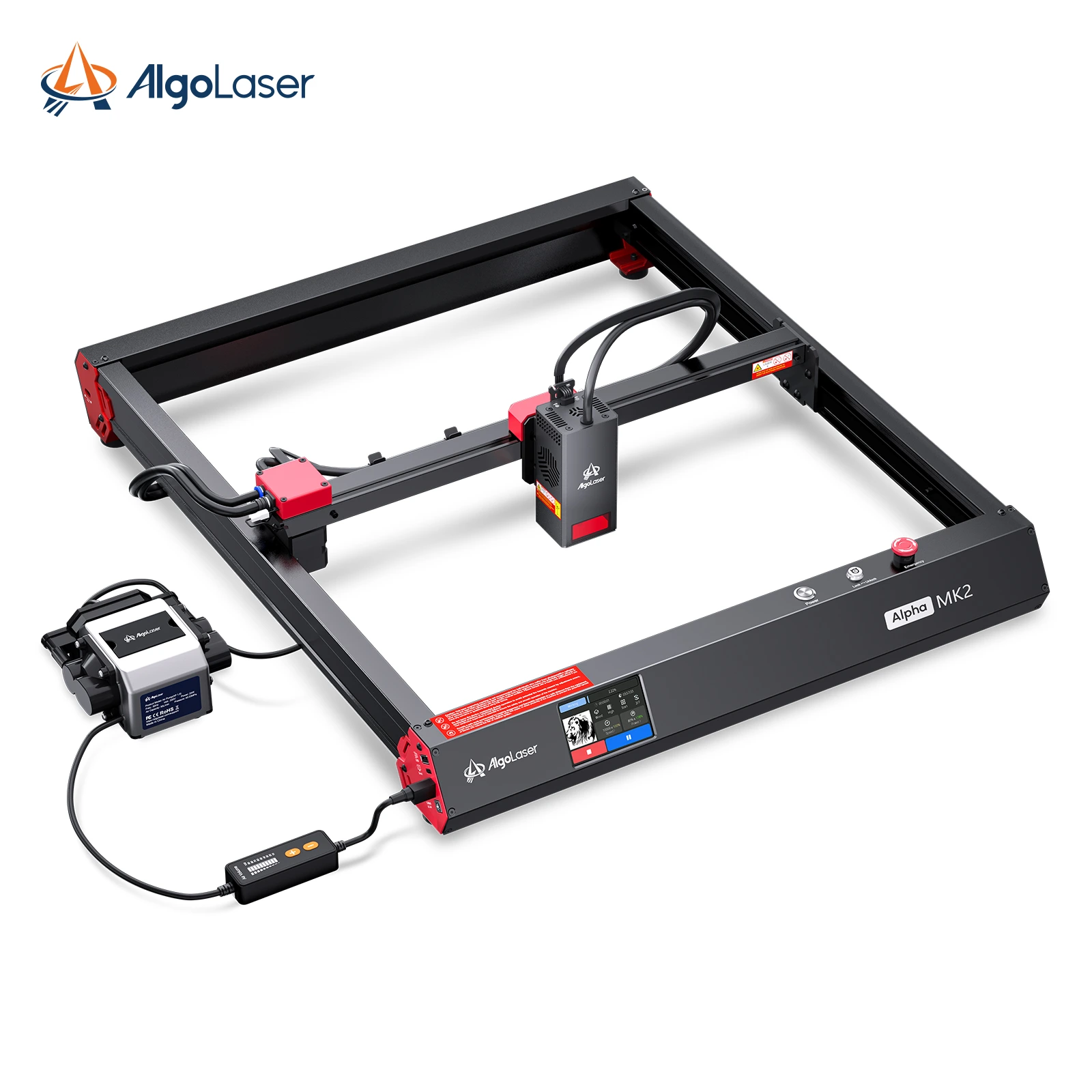 AlgoLaser Alpha MK2 20W Corte y grabado láser