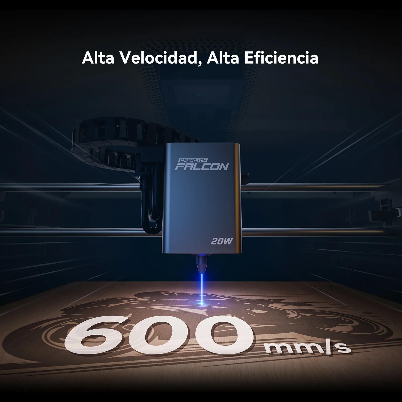 Creality Falcon A1 Pro corte y grabado laser