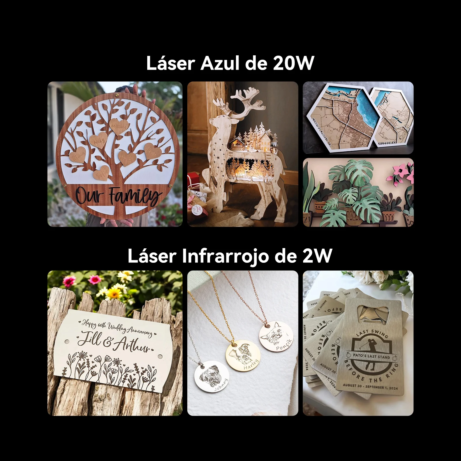 Creality Falcon A1 Pro corte y grabado laser