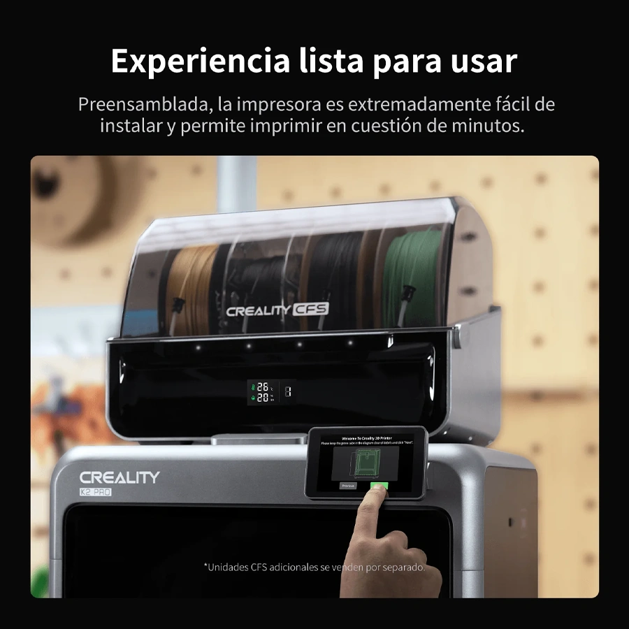 Impresora 3D Creality K2 Pro combo
